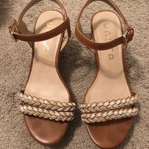 Unisa brown wedges